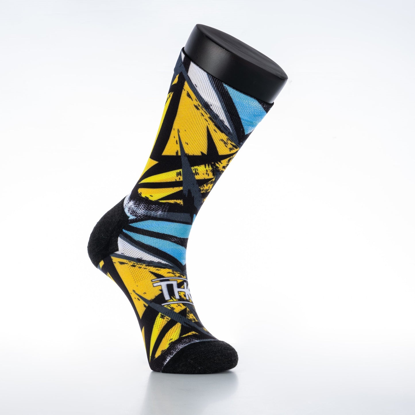 Abstract Blue Yellow - L