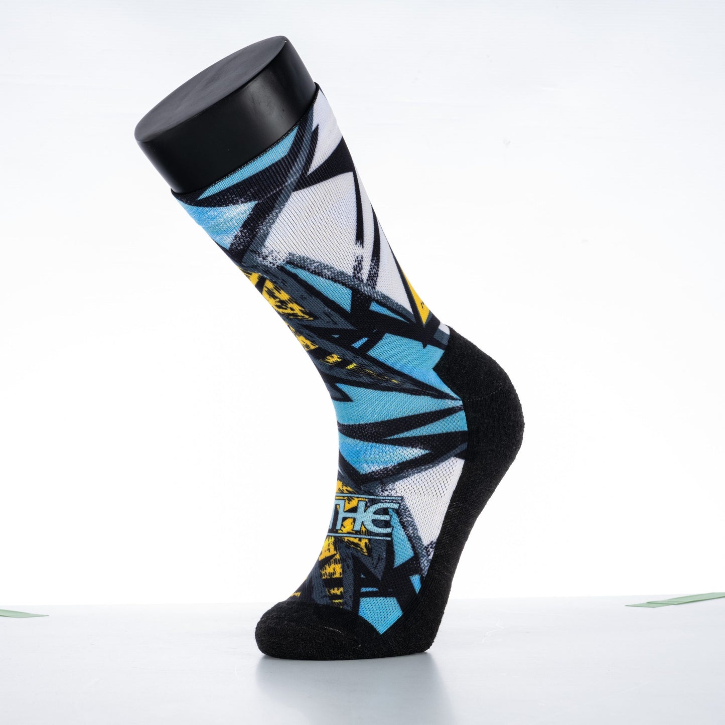 Abstract Blue Yellow