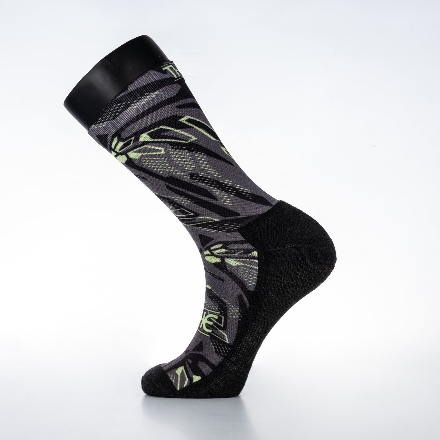 Abstract Grey Green