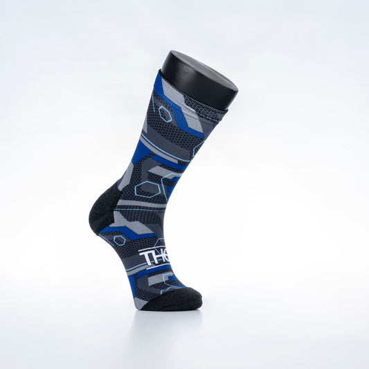 Abstract Honey Blue - L