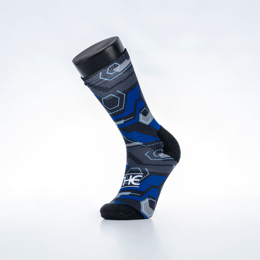 Abstract Honey Blue - L