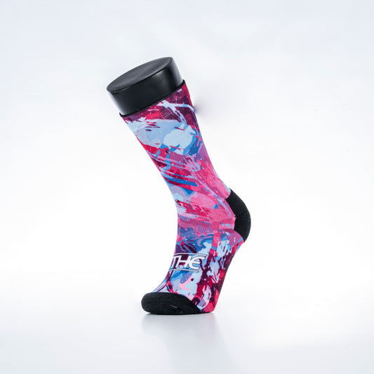 Abstract Pink Blue - L