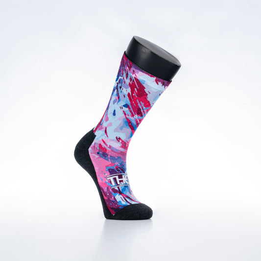 Abstract Pink Blue