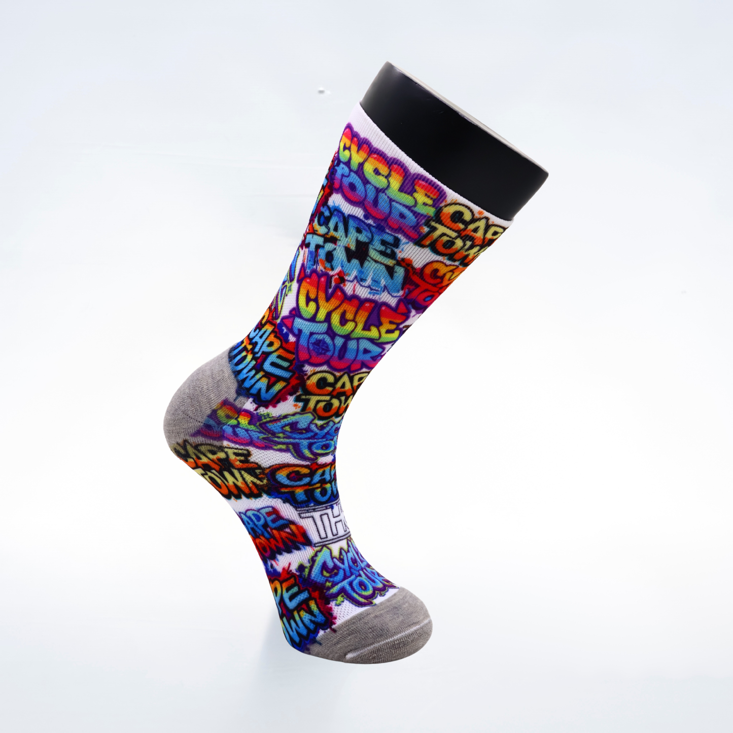 Graffiti-Weiß bei der Kapstadt-Radtour