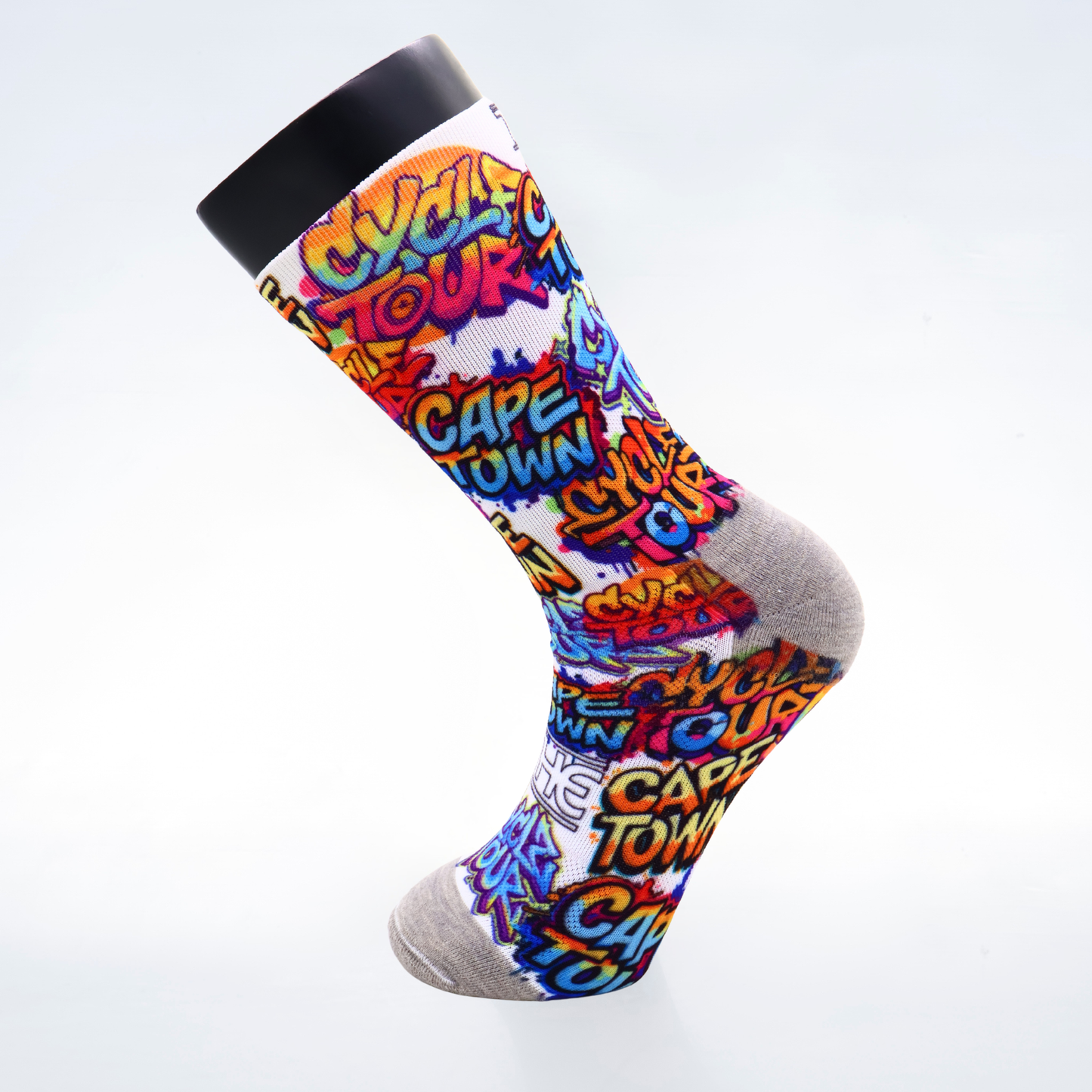 Graffiti-Weiß bei der Kapstadt-Radtour