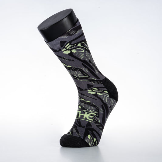 Abstract Grey Green - L