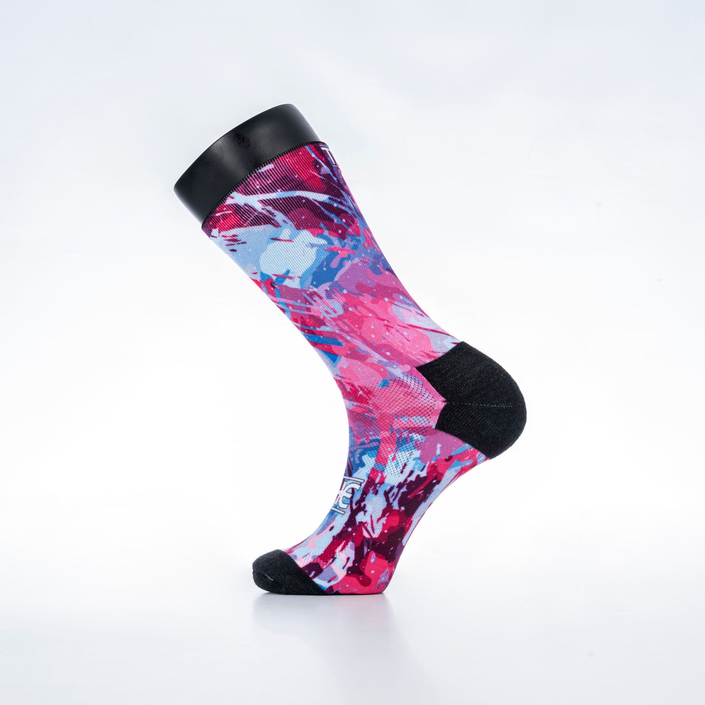 Abstract Pink Blue - L
